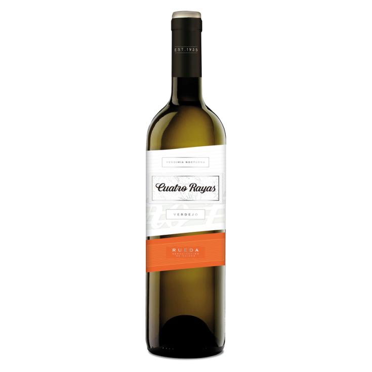 VINO BLANCO VERDEJO RUEDA CUATRO RAYAS 750ML