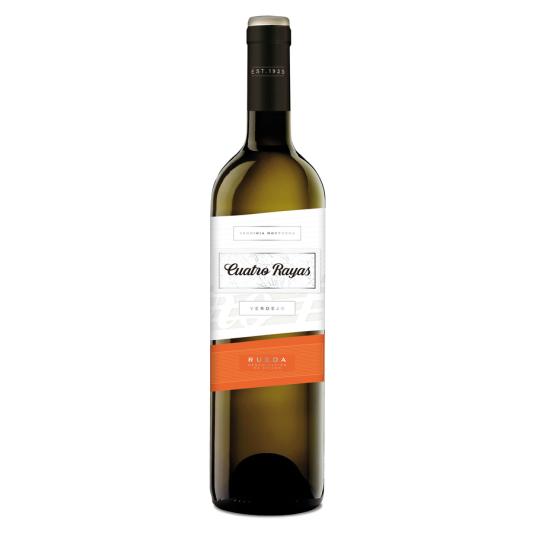 VINO BLANCO VERDEJO RUEDA CUATRO RAYAS 750ML