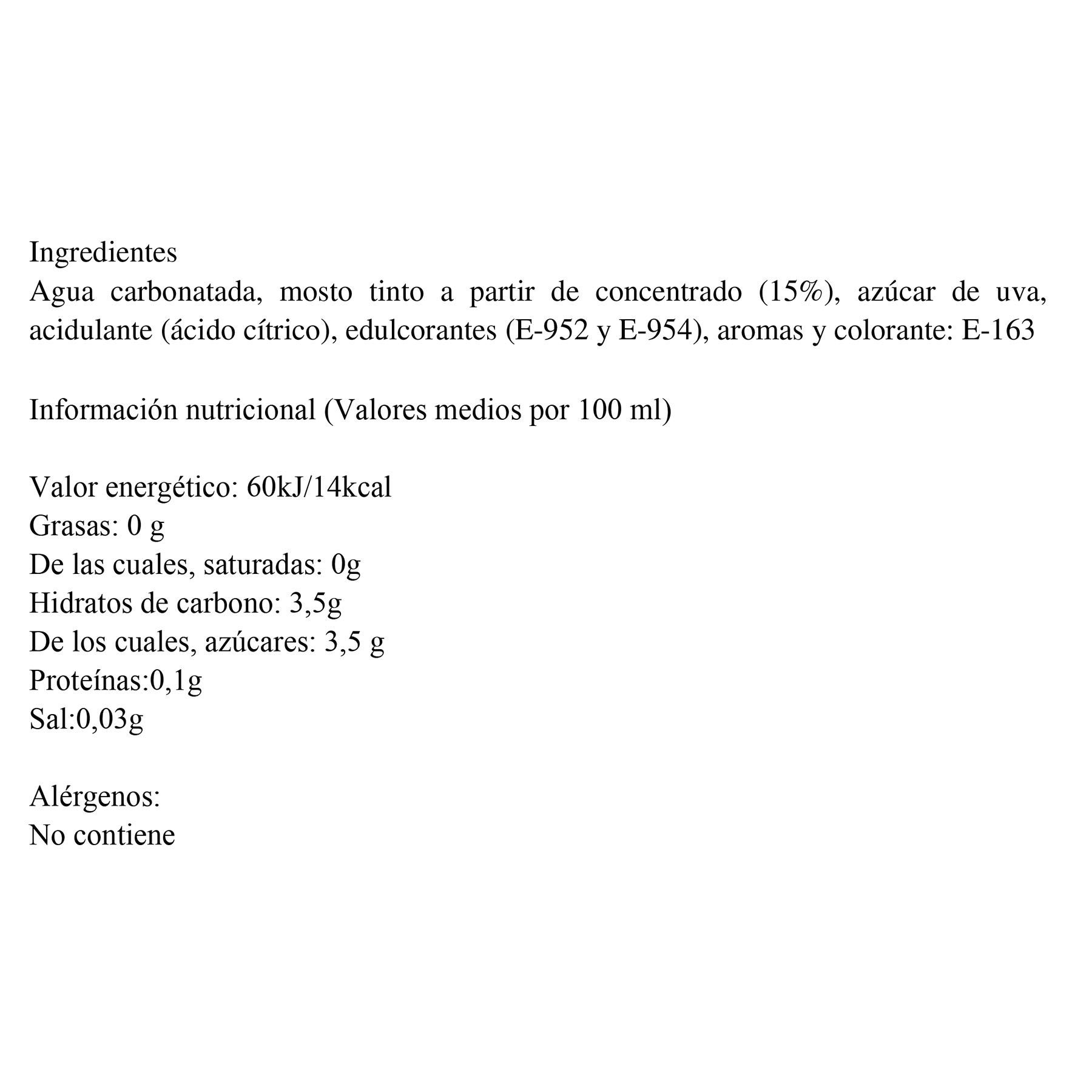 TINTO VERANO LIMON 0.0 SIN AZUCAR DON SIMON 1.5L