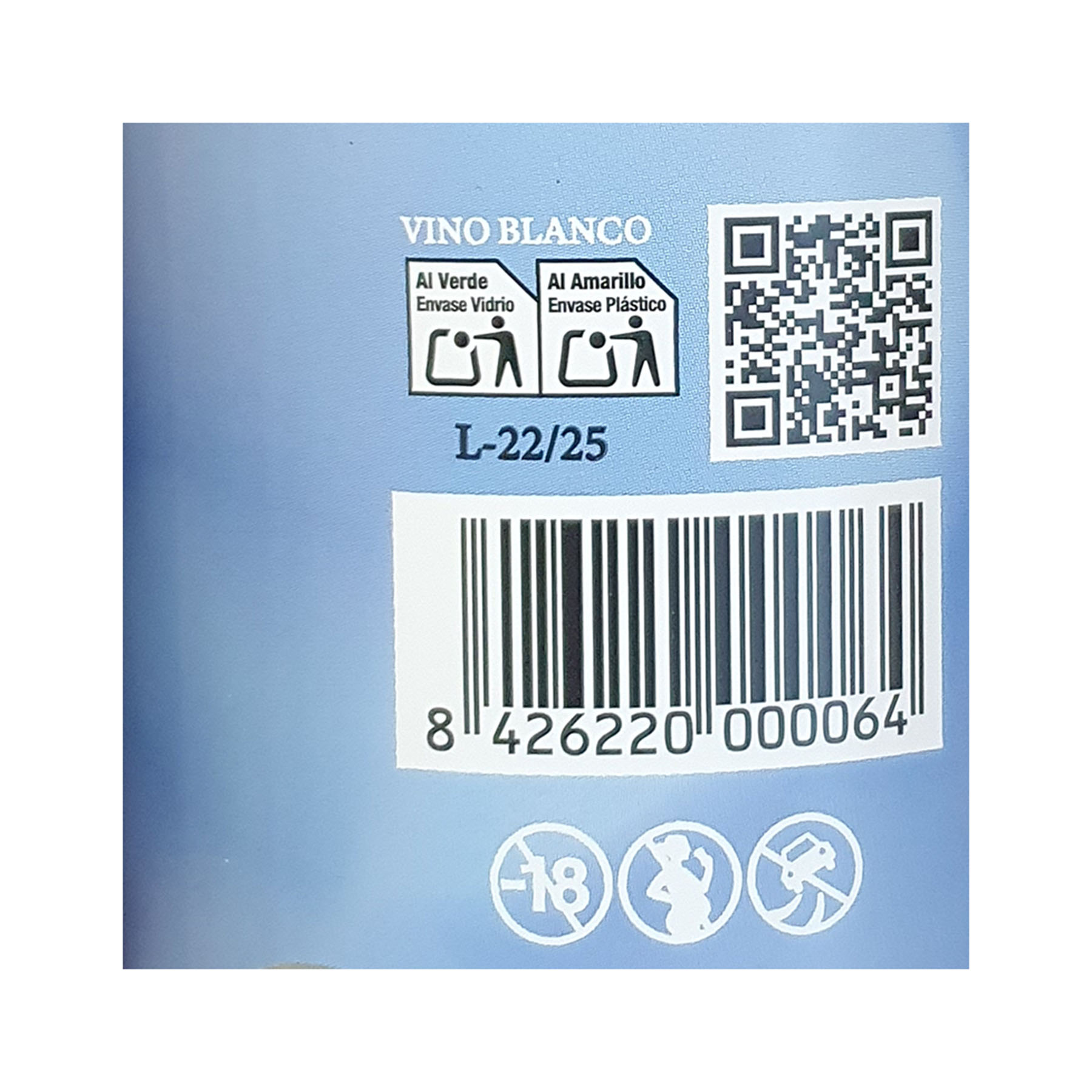 VINO BLANCO SEMIDULCE ALMA 750ML