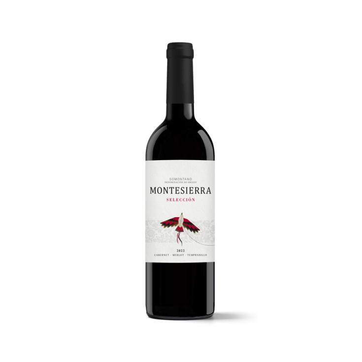 VINO TINTO SELECCION MONTESIERRA SOMONTANO 750ML