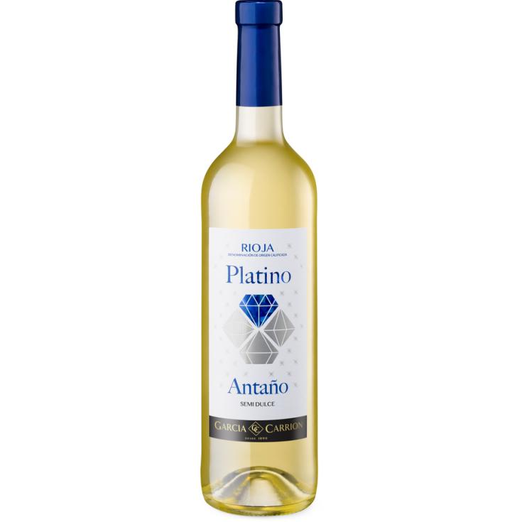VINO BLANCO SEMIDULCE RIOJA PLATINO ANTAÑO 750ML