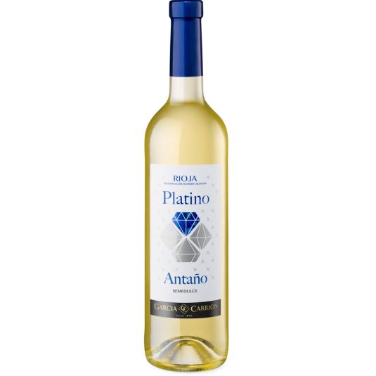 VINO BLANCO SEMIDULCE RIOJA PLATINO ANTAÑO 750ML