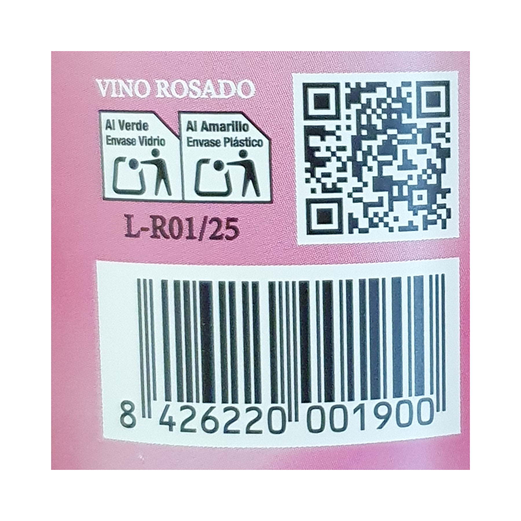 VINO ROSADO SEMIDULCE ALMA 750ML