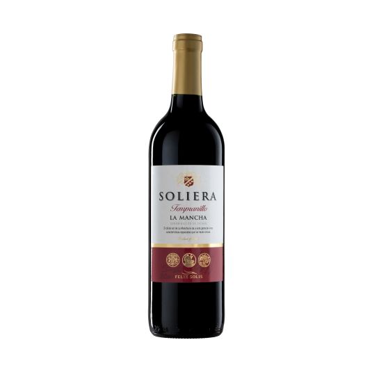 VINO TINTO TEMPRANILLO SOLIERA 750ML