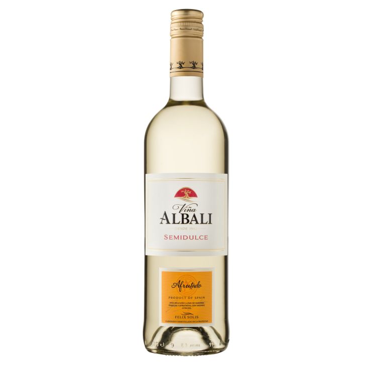 VINO BLANCO SEMI DULCE AFRUTADO VIÑA ALBALI 750ML