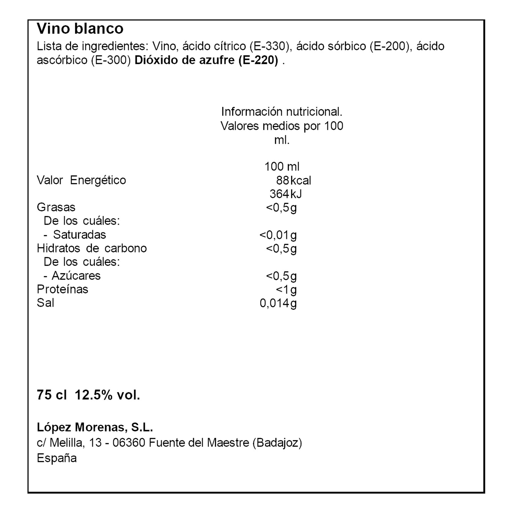 VINO BLANCO ALBARIÑO RIAS BAIXAS FREIXAS  750ML