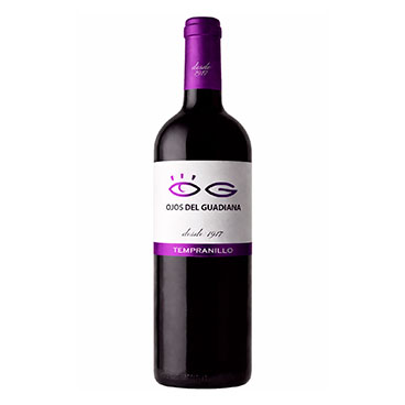 VINO TINTO TEMPRANILLO D.O MANCHA OJOS DEL GUADIANA 75CL