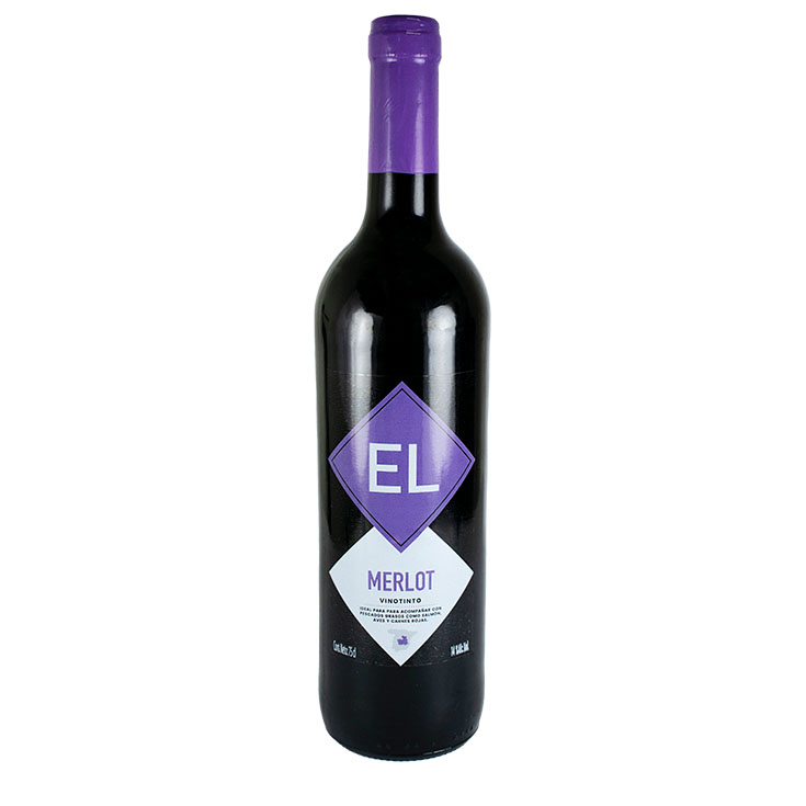 VINO TINTO MERLOT LÓPEZ MORENAS 75CL