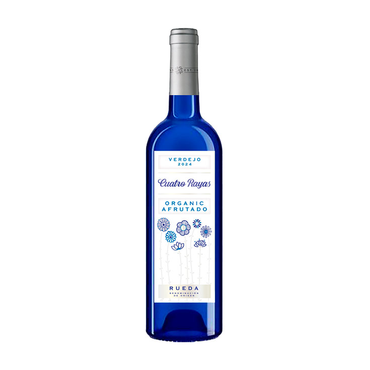 VINO BLANCO AFRUT ORG  DO RUEDA CUATRO RAYAS 75CL