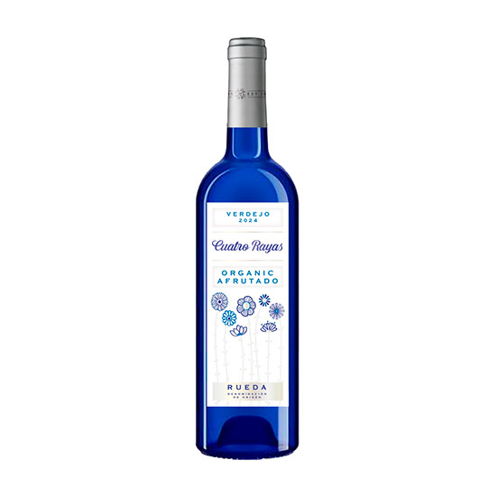 VINO BLANCO AFRUT ORG  DO RUEDA CUATRO RAYAS 75CL