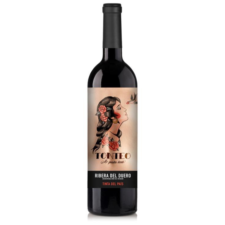 VINO TINTO RIBERA DEL DUERO JOVEN TONTEO 750ML