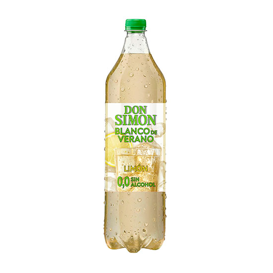 BLANCO DE VERANO LIMÓN 0.0 S/ALCOHOL DON SIMON 1.5L