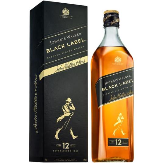 WHISKY ETIQUETA NEGRA JOHNNIE WALKER 700ML