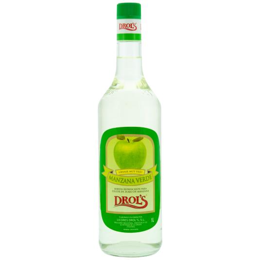 LICOR MANZANA VERDE S/ALCOHOL DROLS 700ML