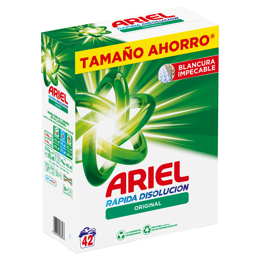 DETERGENTE POLVO REGULAR ARIEL 42