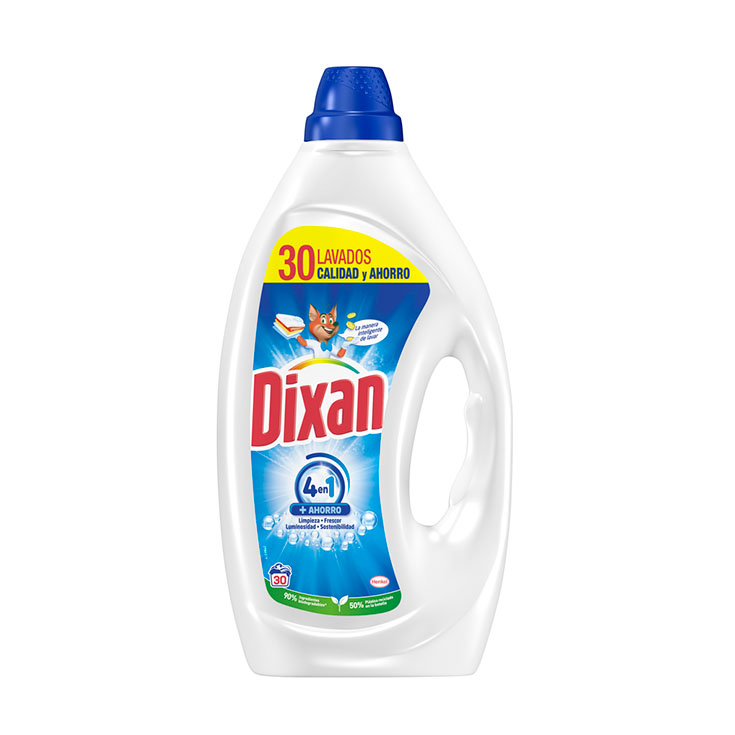 DETERGENTE LÍQUIDO GEL TOTAL DIXAN 30D
