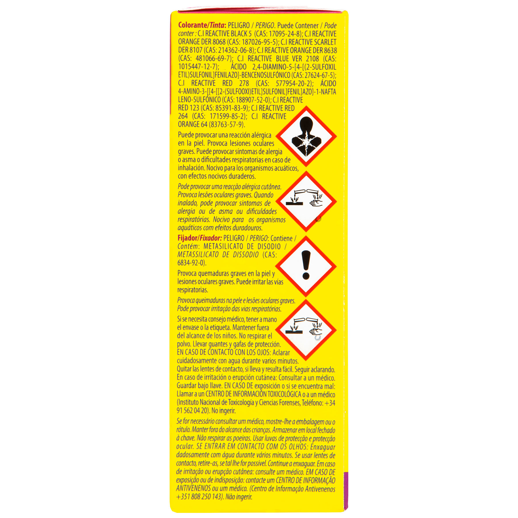 TINTE ROPA NEGRO 40º IBERIA 1U