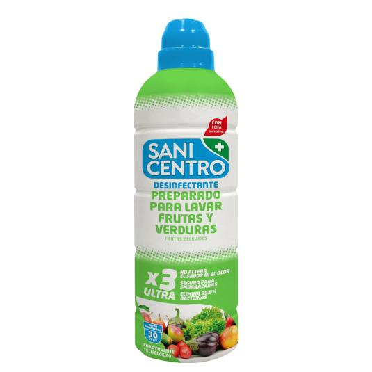 DESINFECTANTE FRUTA Y VERDURA SANICENTRO 750ML