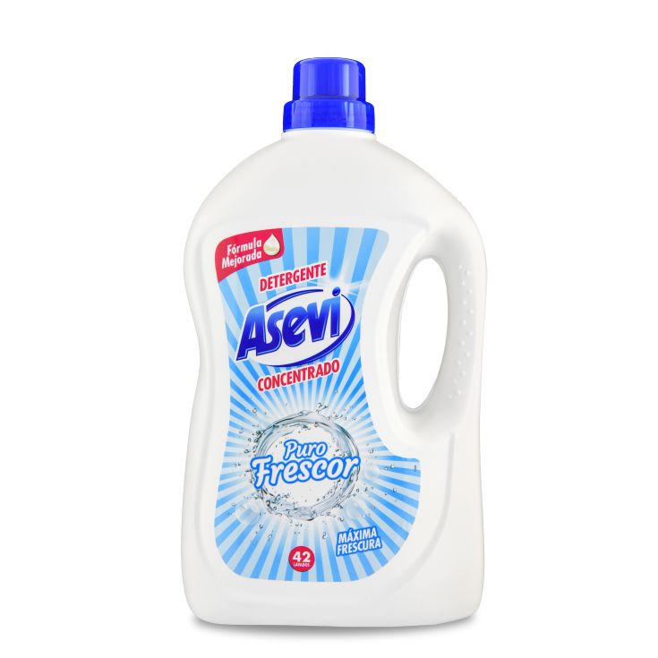 DETERGENTE LIQUIDO FRESCOR PURO ASEVI 40 D