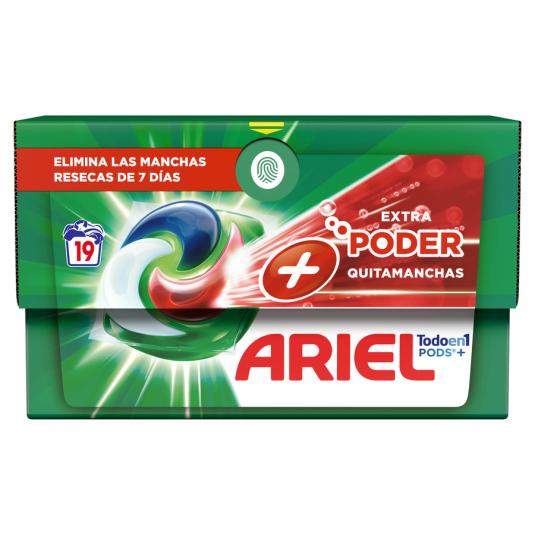 DETERGENTE CAPSULAS ULTRA OXI ARIEL ALL IN 1 19D