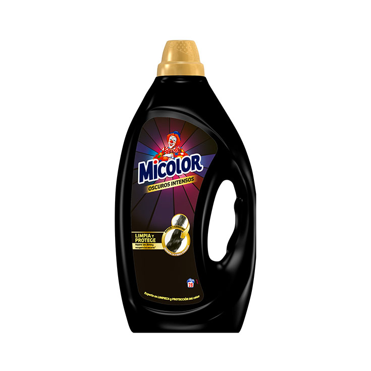 DETERGENTE LÍQUIDO OSCUROS INTENSOS MICOLOR 28U