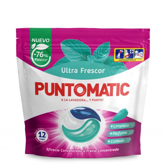 DETERGENTE EN CAPSU PUNTOMATIC 12D FRESCOR