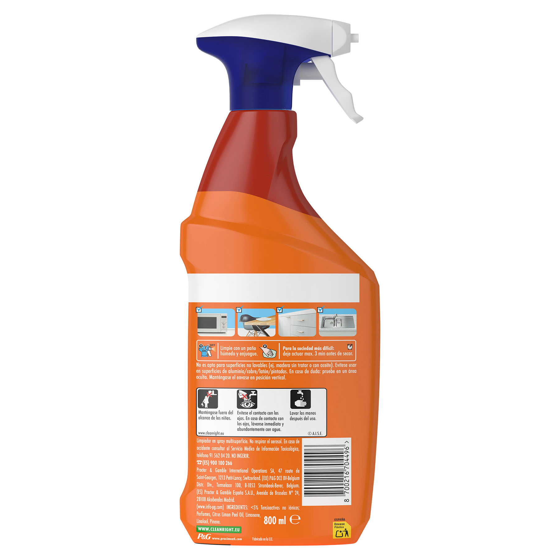 DESENGRASANTE COCINA SPRAY DON LIMPIO 800ML