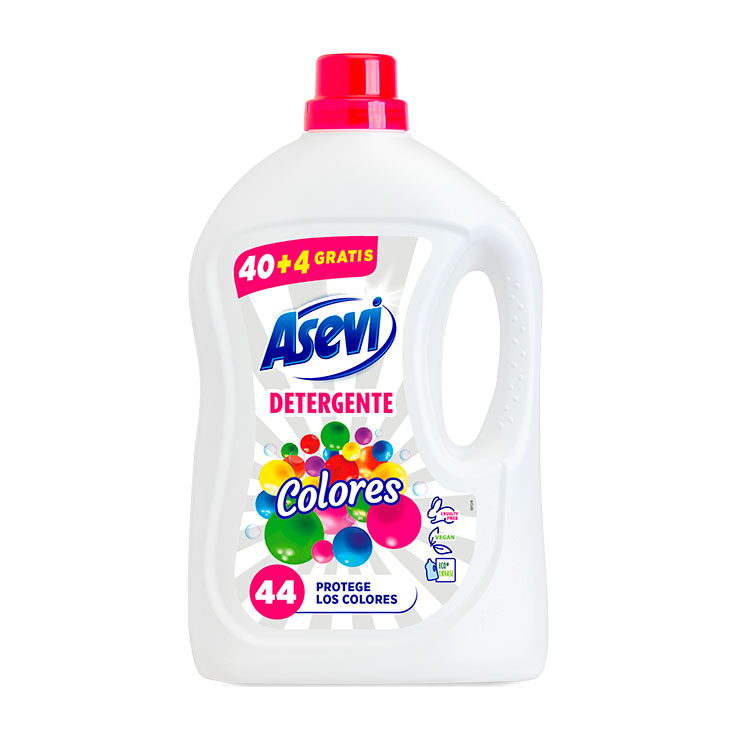 DETERGENTE LÍQUIDO COLORES ASEVI 40