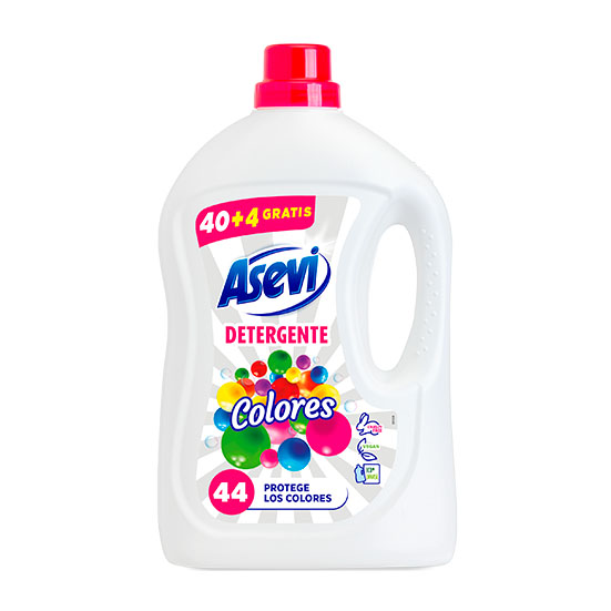 DETERGENTE LÍQUIDO COLORES ASEVI 40