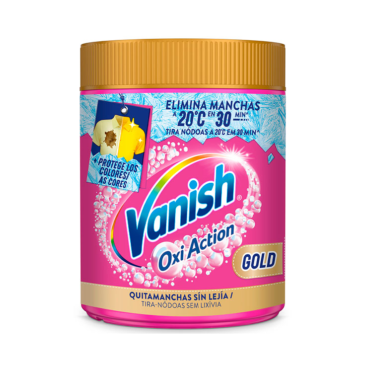QUITAMANCHAS GOLD POLVO PINK VANISH 400G