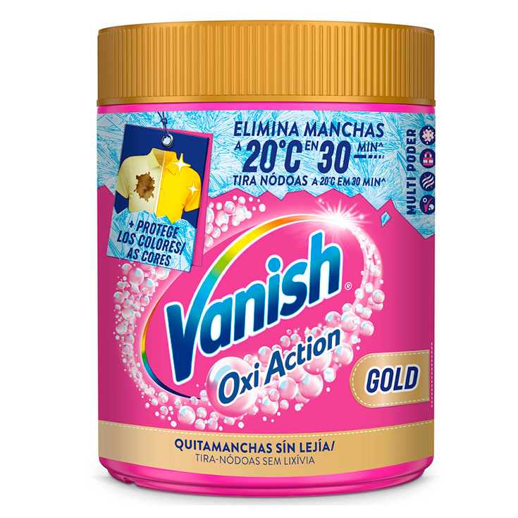 QUITAMANCHAS GOLD POLVO PINK VANISH 960G