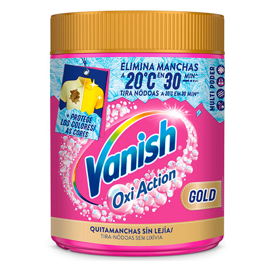 QUITAMANCHAS GOLD POLVO PINK VANISH 960G
