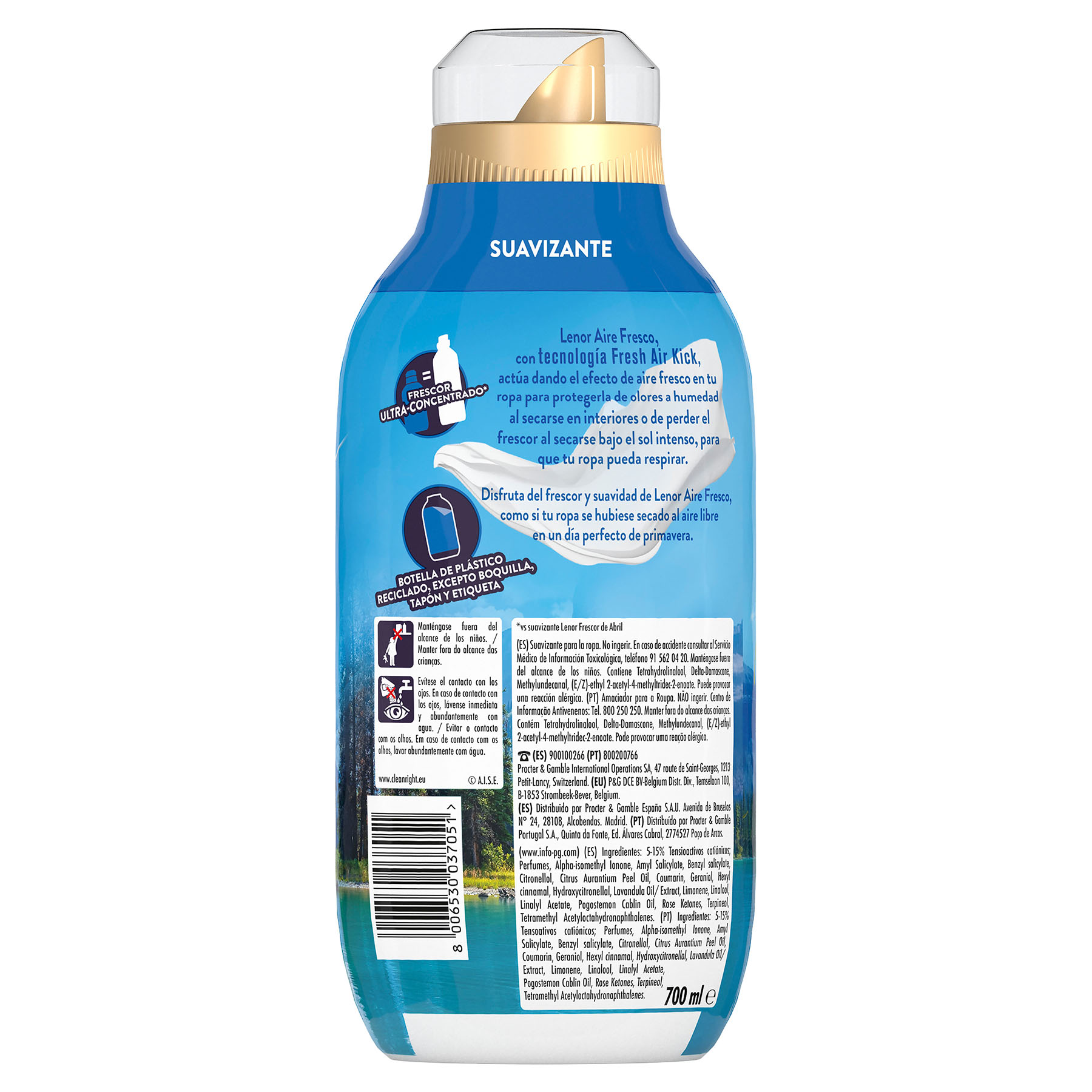 SUAVIZANTE CONCENT ALPINE FRESH LENOR 50C