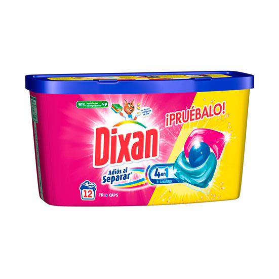 DETERGENTE CAPSULAS TRIOCAPS AAS DIXAN 12D