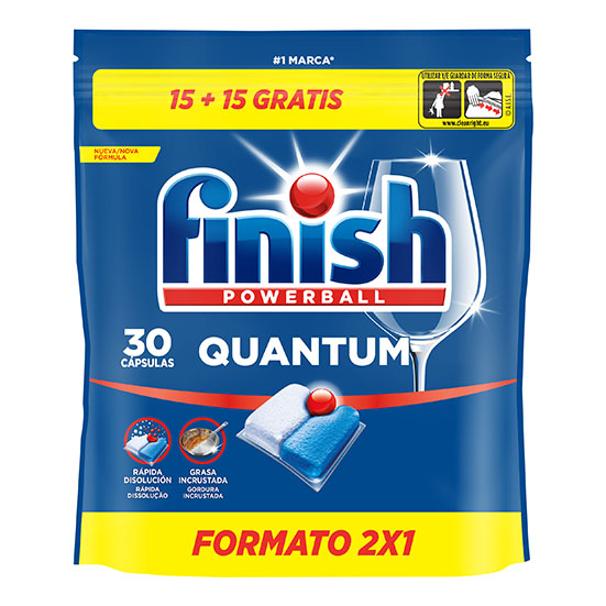 Lavavajilla máquina quantum Finish 15+15d