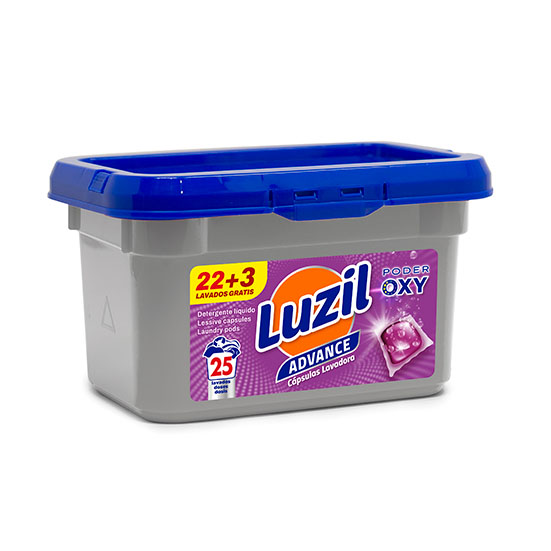 Detergente capsula oxy advance Luzil 22+3 D