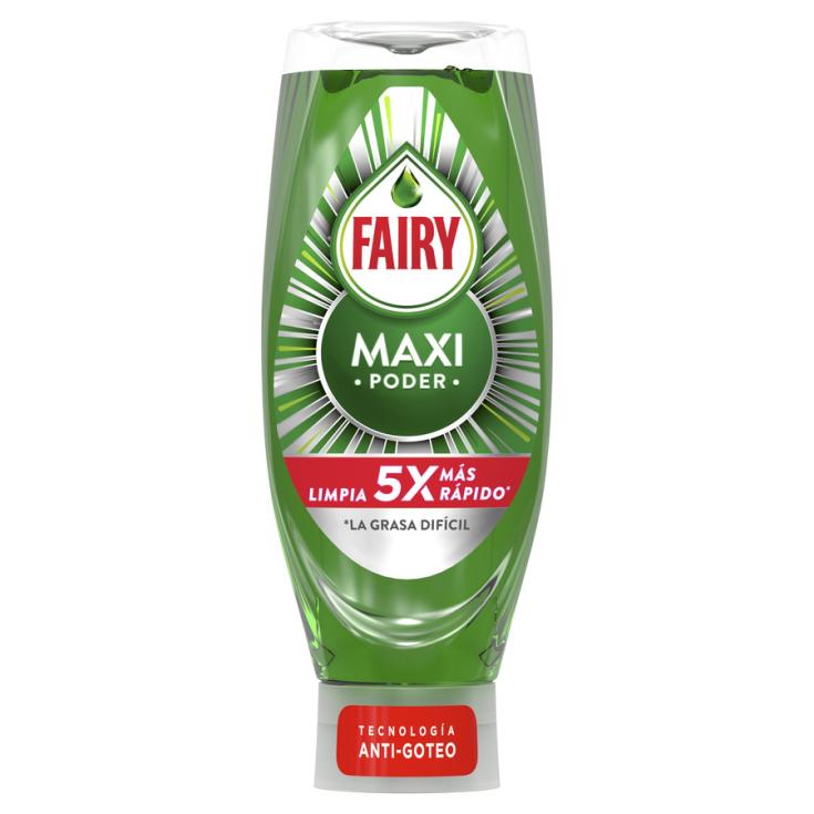 LAVAVAJILLAS CONCENTRADO MAXI PODER FAIRY 660ML