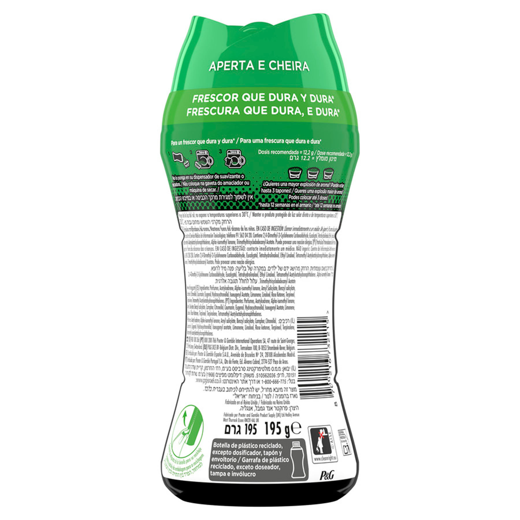 PERLAS FRAGANCIA ARIEL LENOR 195G