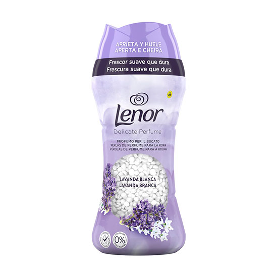 PERLAS LAVANDA BLANCA LENOR 195G