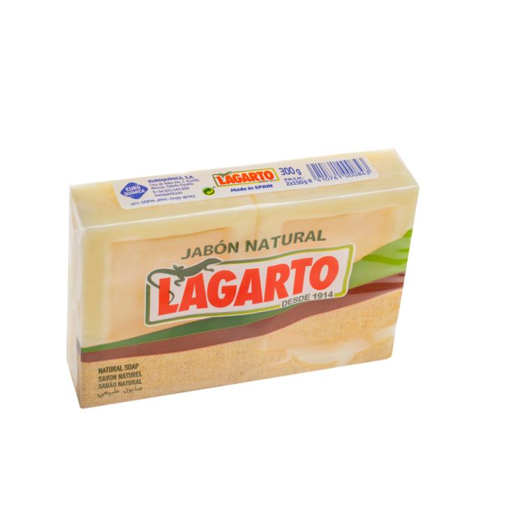 DETERGENTE EN PASTILLA JABÓN NATURAL LAGARTO P2 150G