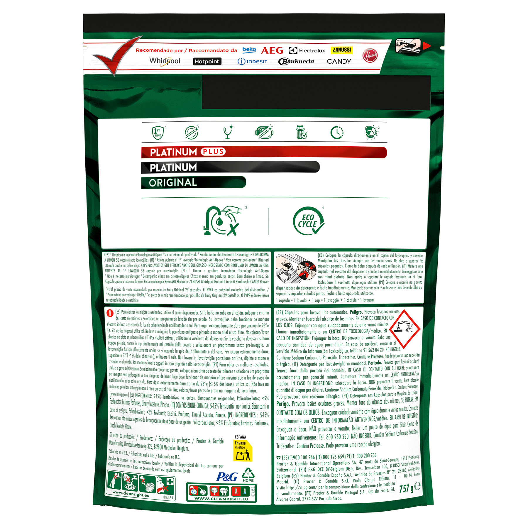 LAVAVAJILLAS MAQUINA CAPSULA FAIRY 56D