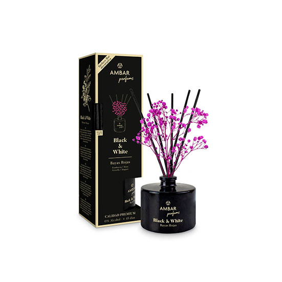 AMBIENTADOR MIKAO BAYAS ROJAS AMBAR 40ML