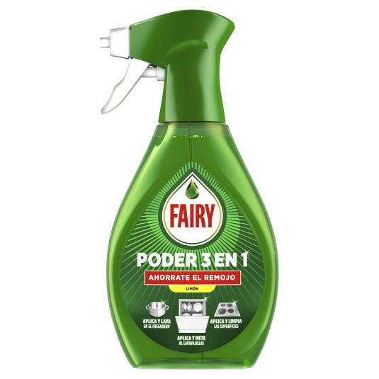 LAVAVAJILLAS SPRAY LIMON FAIRY 500ML
