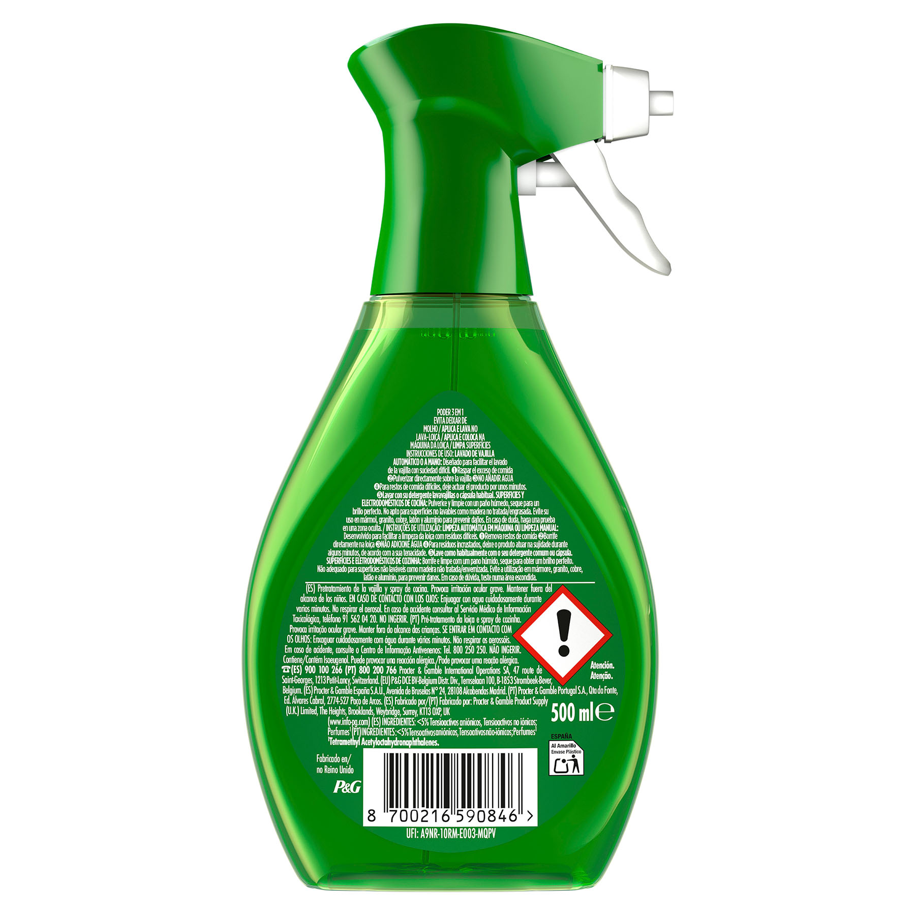Lavavajillas Fresh Fairy 500 ml