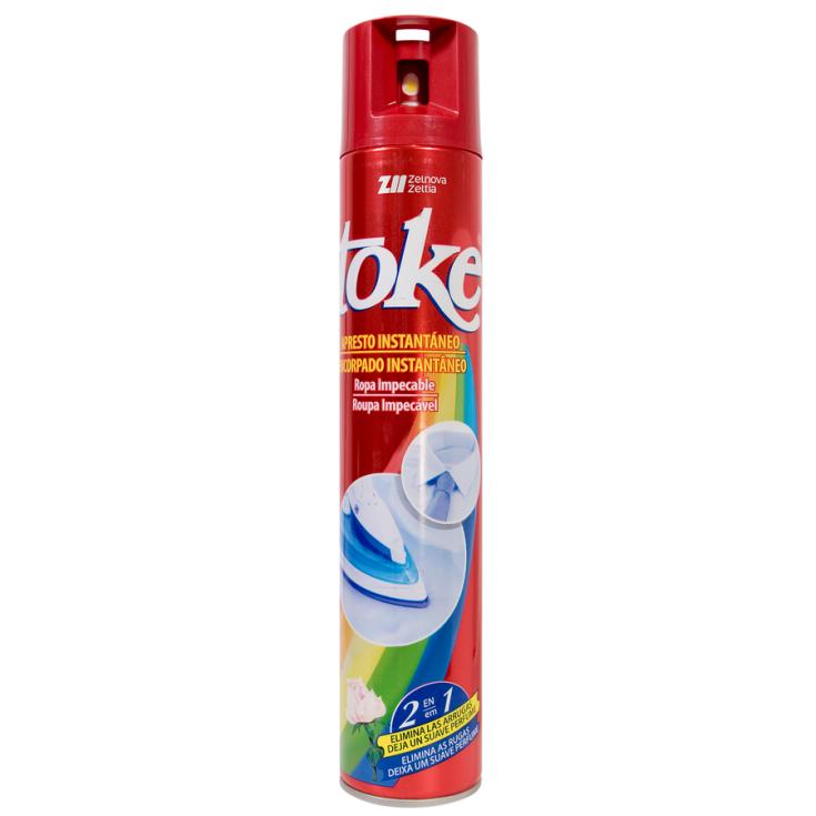 TRATAMIENTO ROPA AEROSOL TOKE APRESTO 500ML