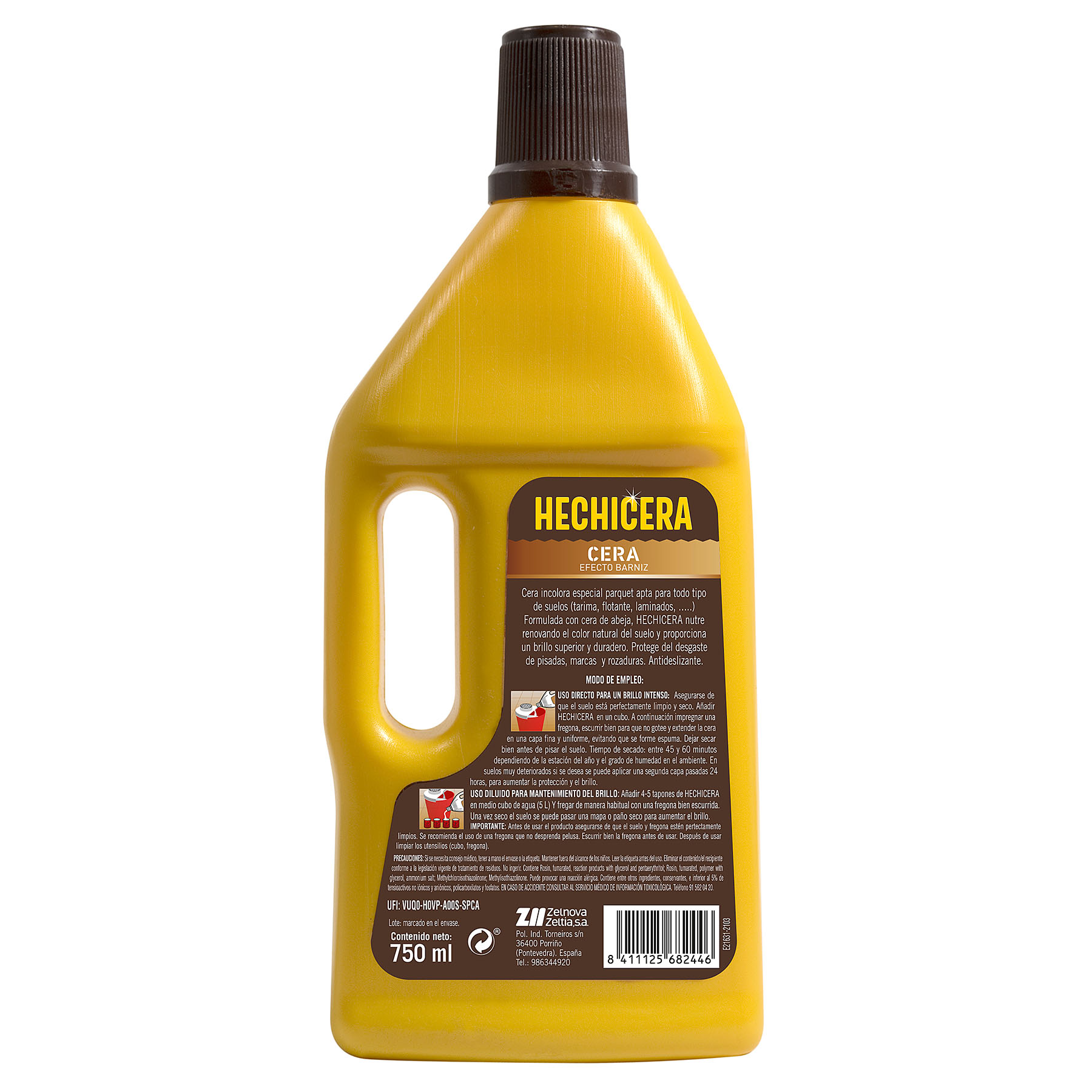 LIMPIADOR CERA PARQUET HECHICERA 750ML