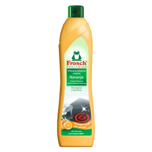 LIMPIADOR VITROCERÁMICA NARANJA INDUCCIÓN FROGGY 750ML - LaDespensa