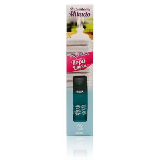AMBIENTADOR MIKADO ROPA LIMPIA MYHOME 100ML