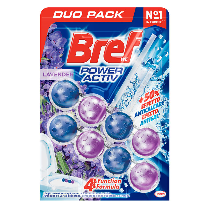 LIMPIADOR WC LAVANDA BREF 2U